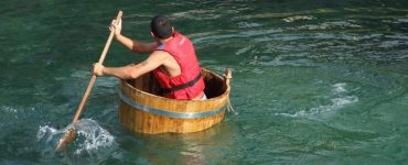 rowing in a tub